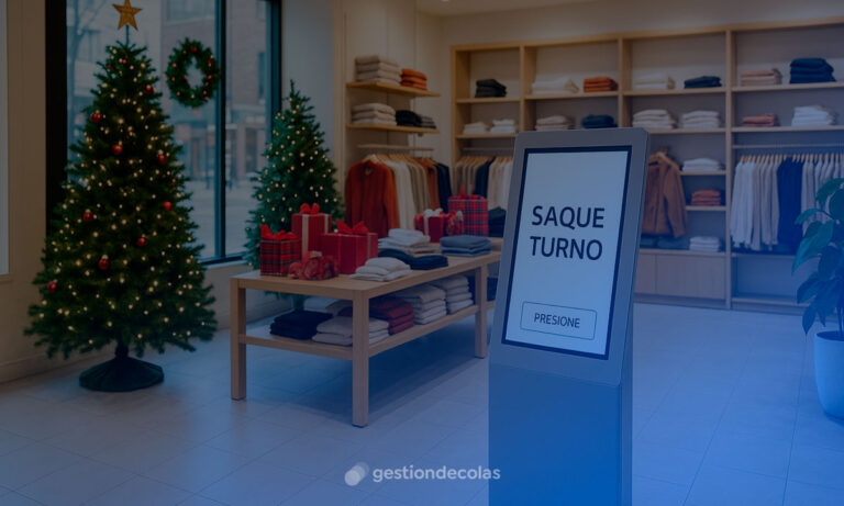 Gestionar las colas de espera en Navidades