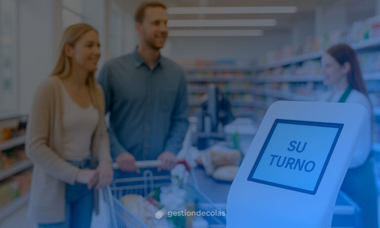 Reducir los tiempos de espera en supermercados gracias a un sistema de gestión de turnos